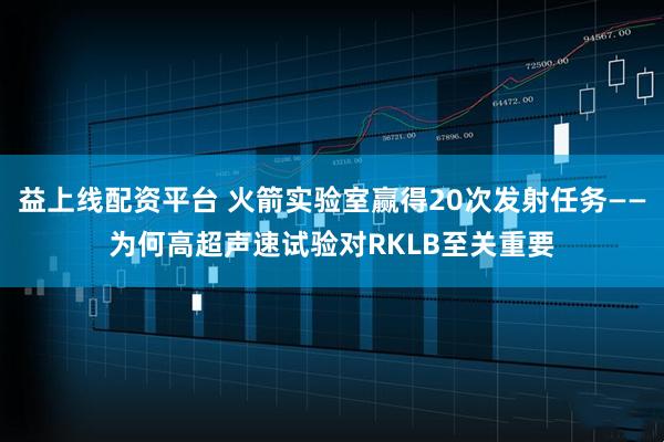 益上线配资平台 火箭实验室赢得20次发射任务——为何高超声速试验对RKLB至关重要
